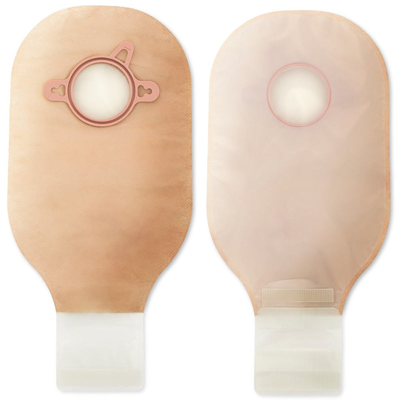 Hollister New Image Two-Piece Ultra Clear Ostomy Pouch, Pre-cut to Fit 70 mm, Blue Match (10/BX) 