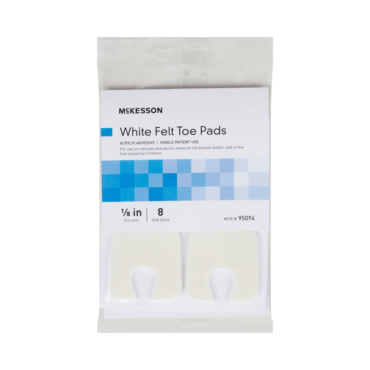 McKesson Pedi-Pads Toe and Callus Pad (Case of 384)