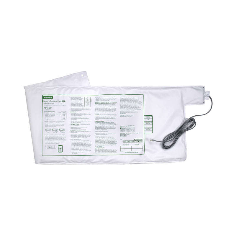 McKesson Bed Alarm Sensor Pad, 10 x 30 Inch (Case of 30)