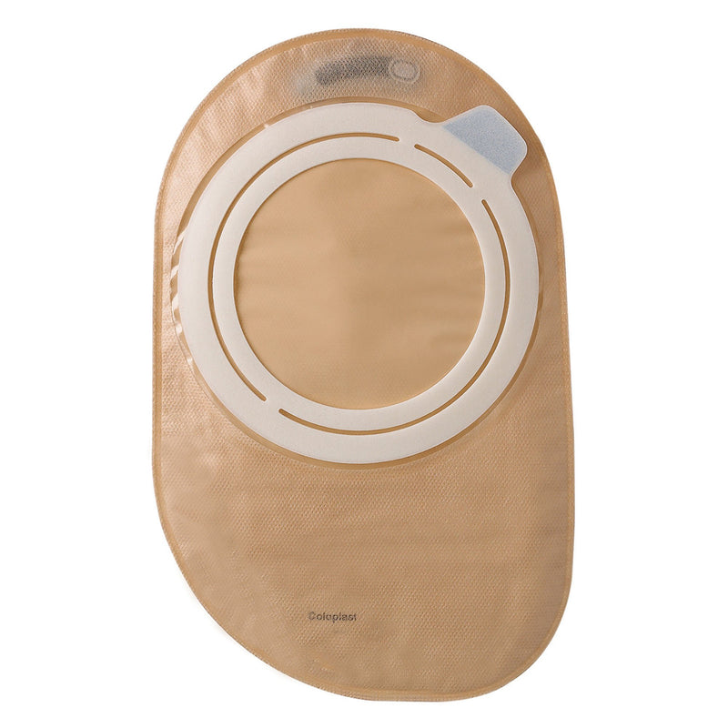 SenSura Flex 2-Piece Closed End Opaque Ostomy Pouch, Red Match (Box of 30)