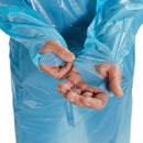 McKesson Brand McKesson Nonrated Isolation Gowns, Blue, One Size Fits Most (75/CS) 