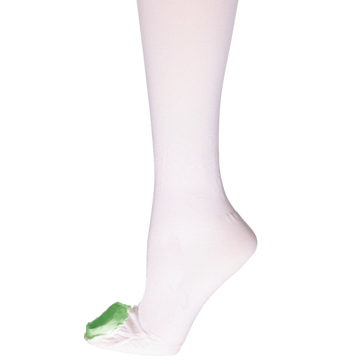 Anti-embolism Stocking LifeSPAN Thigh High X-Large / Regular White Inspection Toe (Box of 12 Pairs)
