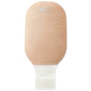 New Image 2-Piece Beige Colostomy Pouch, Pre-cut to Fit 44 mm, Green Match (10/BX)