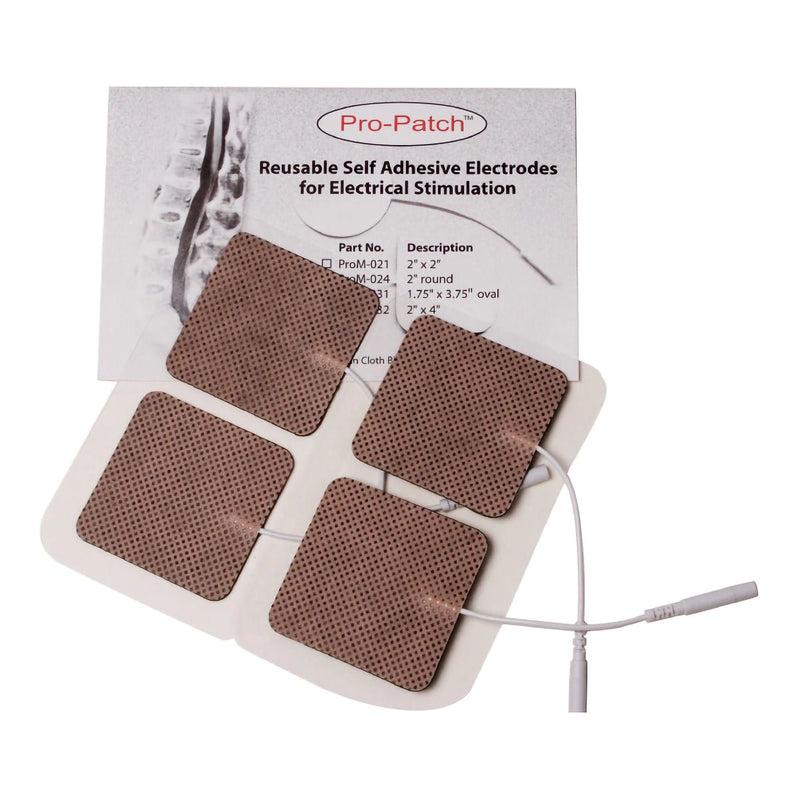 Pro-Patch Electrotherapy Electrode For TENS and EMS Units (Pack of 4)