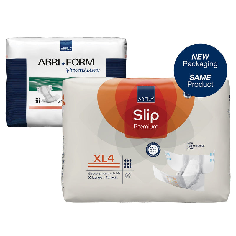 Abena Slip Premium XL4 Incontinence Brief, X-Large (48/CS) 