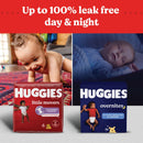 Kimberly Clark Unisex Baby Diaper Huggies Overnites Size 7 Disposable Heavy Absorbency (52/CS) 