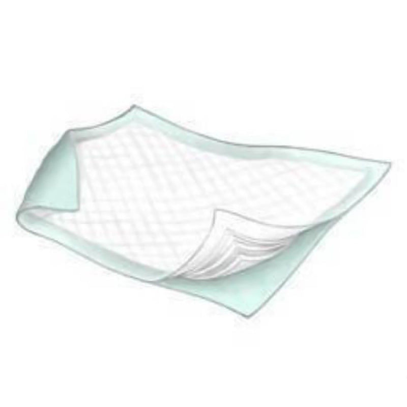Disposable Underpad Economy 23 X 36 Inch Polymer Heavy Absorbency 