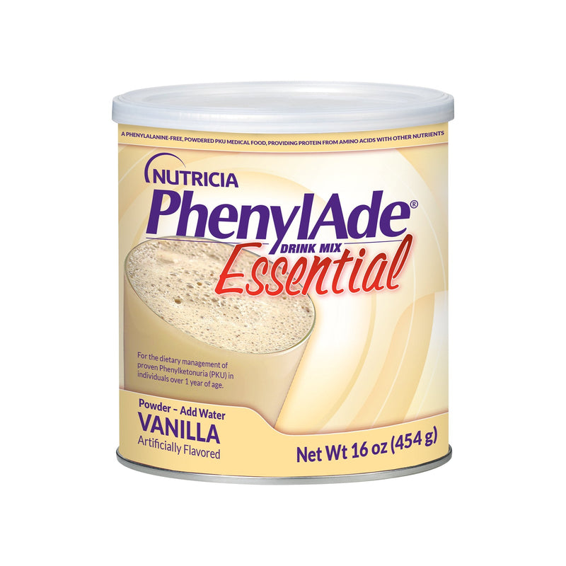 Nutricia North America Oral Supplement PhenylAde60 Vanilla Flavor Powder 16 oz. / 454 Gram Canister (6/CS) 