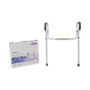 McKesson Brand McKesson Toilet Safety Rail, Gray Aluminum (4/CS) 