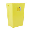 McKesson Brand McKesson Prevent Chemotherapy Sharps Container, 18-Gal., 24.6 x 17.3 x 13 Inch (7/CS) 