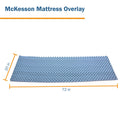 McKesson Mattress Overlay (Case of 12)