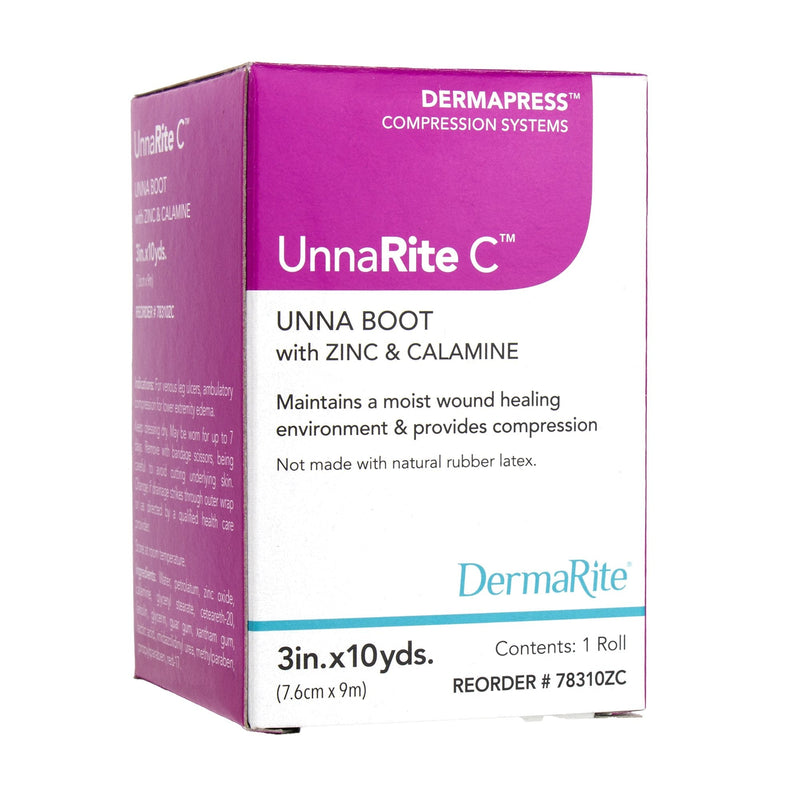 Sion Brands LLC UnnaRite C Unna Boot with Calamine and Zinc Oxide, 3 Inch x 10 Yard 