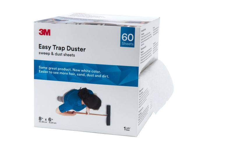 3M Easy Trap Sweeping and Dusting Sheets, Recycled Content (Case of 8 Boxes)