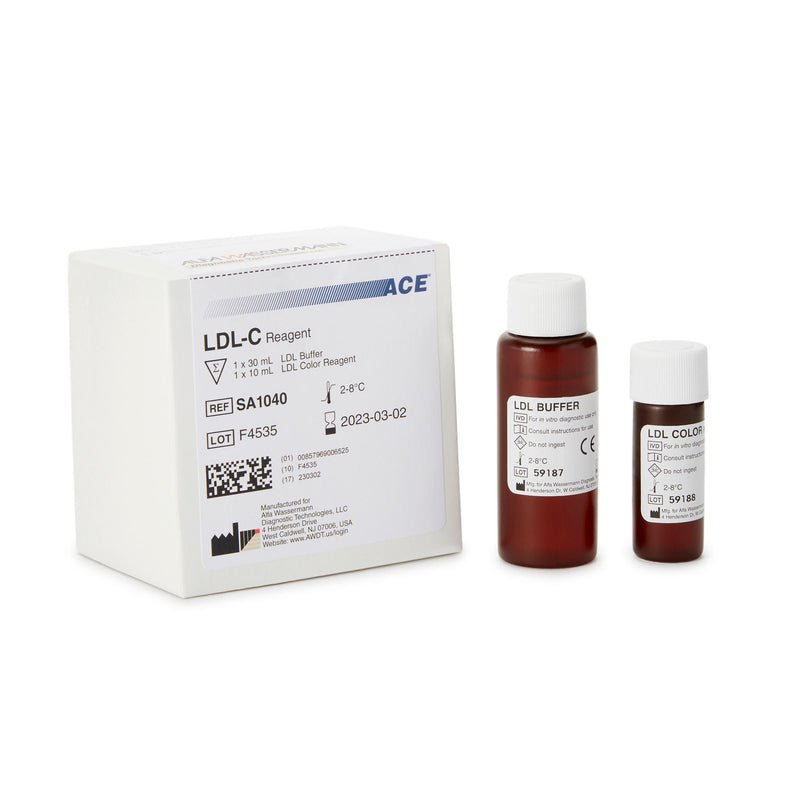 General Chemistry Reagent ACE Low-Density Lipoprotein (LDL) Cholesterol For ACE and ACE Alera Analyzers 100 Tests (Kit of 100)