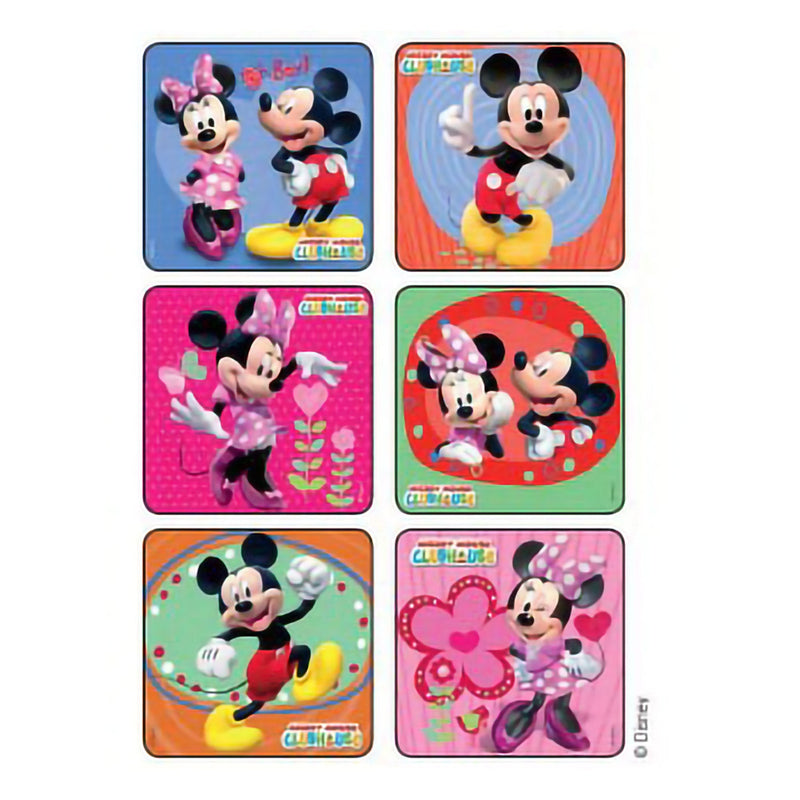 Medibadge Sticker Disney 75 per Roll Mickey and Minnie Mouse Glitter 2-1/2 X 2-1/2 Inch (90/RL) 