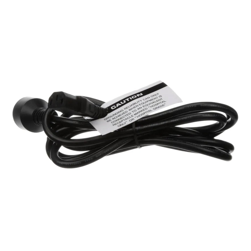 Diagnostic Power Cord Welch Allyn 8 Foot, Black, 110V For Welch Allyn 71140 Desk Charger, 767 Wall Transformer, Spot LXi, Spot 420 
