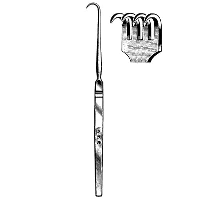 Sklar Rigid Dermal Retractor - 22-9129