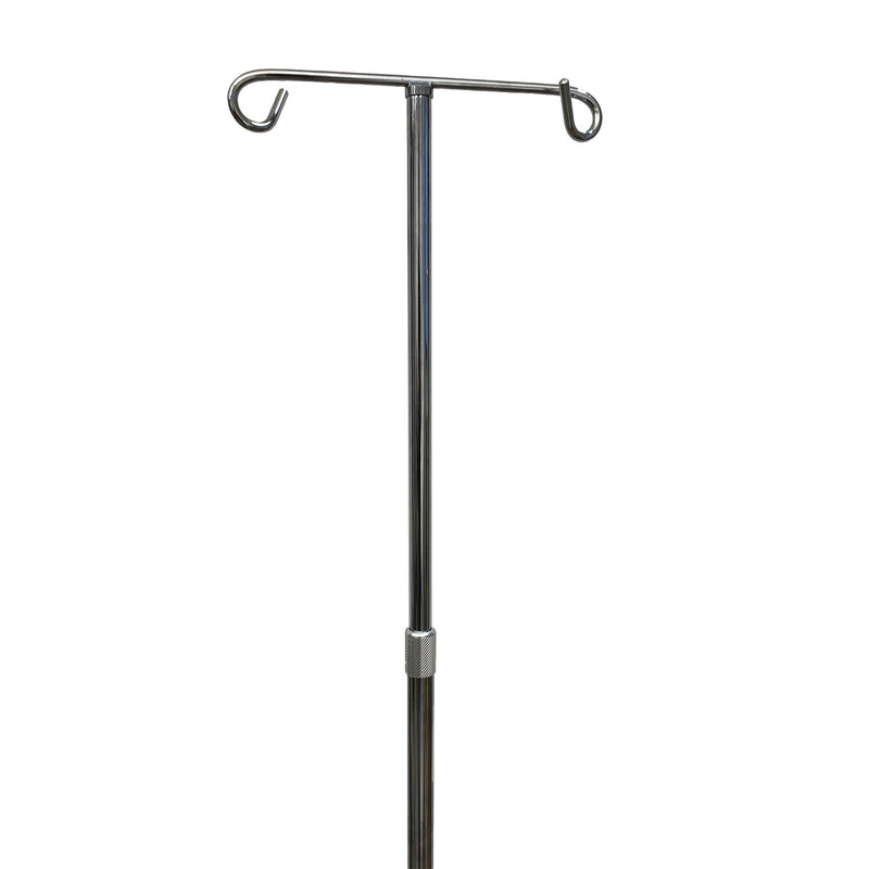 IV Stand Floor Stand 2 Hooks 4 Legs with Casters (Case)