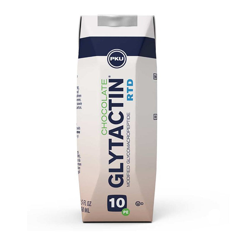 Cambrooke Therapeutics Glytactin RTD 10 Chocolate Low Phenylalanine GMP-based Medical Food, 8.5-oz. (30/CS) 