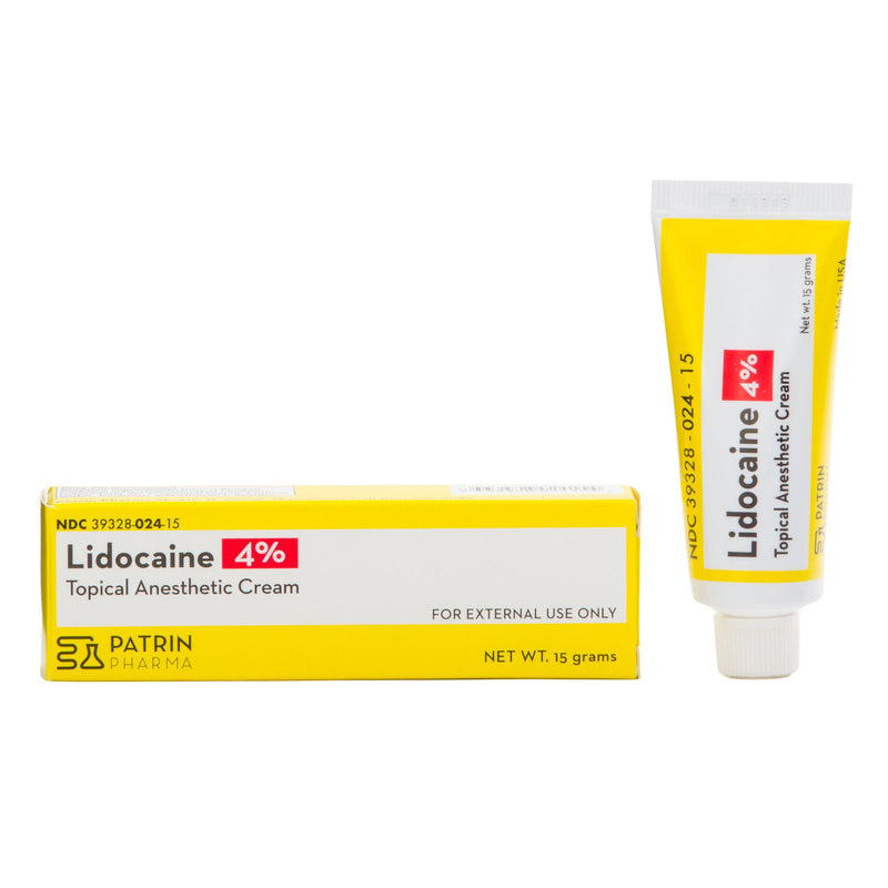 Patrin Pharma 4% Lidocaine Topical Anesthetic Cream (Each)