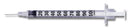 MBO-SYRINGE TUBERCULIN 27GX1/21ML W/DET NDL 100/BX 8BX/CS