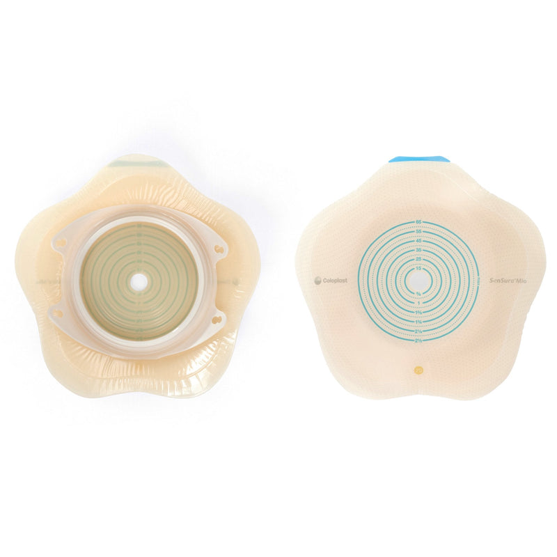 Coloplast SenSura Mio Click Convex Flip Ostomy Barrier, Trim to fit 10 – 65 mm Stomas (5/BX) 