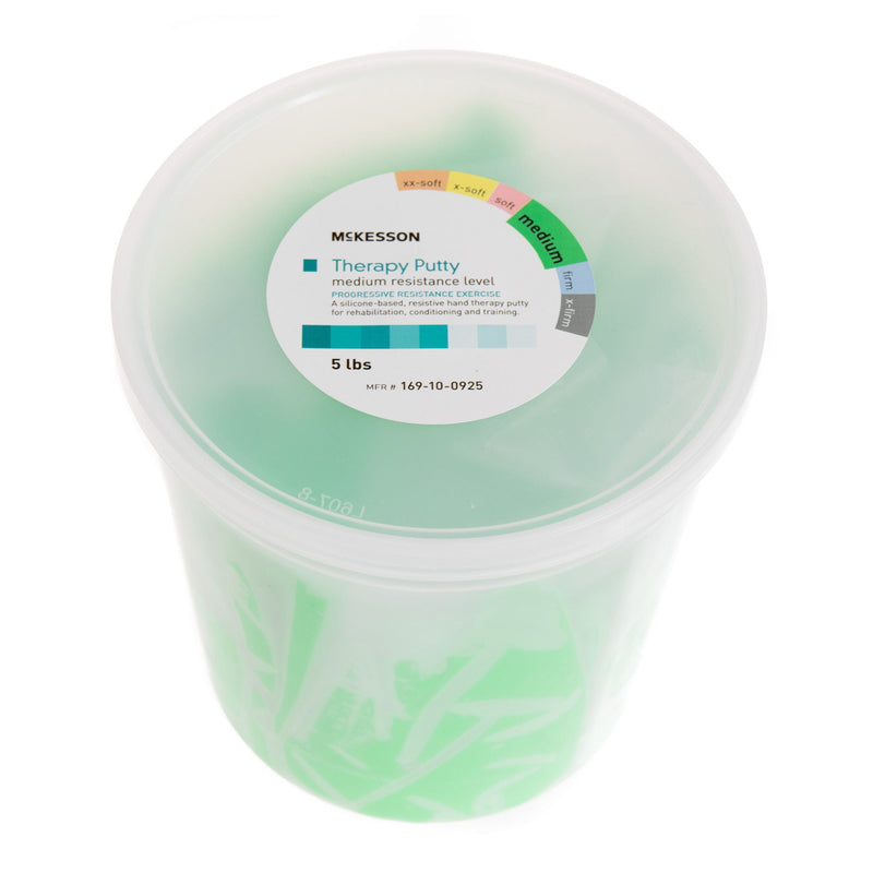 McKesson Therapy Putty, Green, Medium, 5 lb. Container (Each)