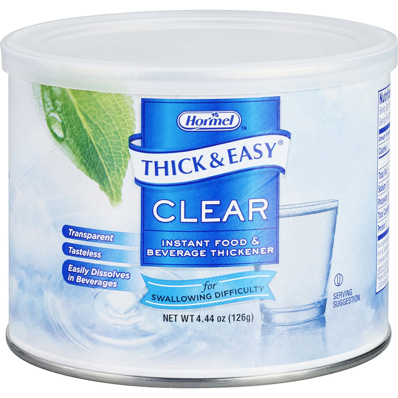 Thick & Easy Clear Food and Beverage Thickener, 4.4-ounce canister (Case of 4)