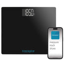Floor Scale Trackstar Digital Display 550 lbs. / 250 kg Weight Capacity Black Battery Operated (Case of 6)