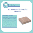 Geo-Matt Therapeutic Seat Cushion (Case of 6)