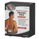 OTC Rescue Lidocaine Topical Pain Relief Patch (Case of 8)