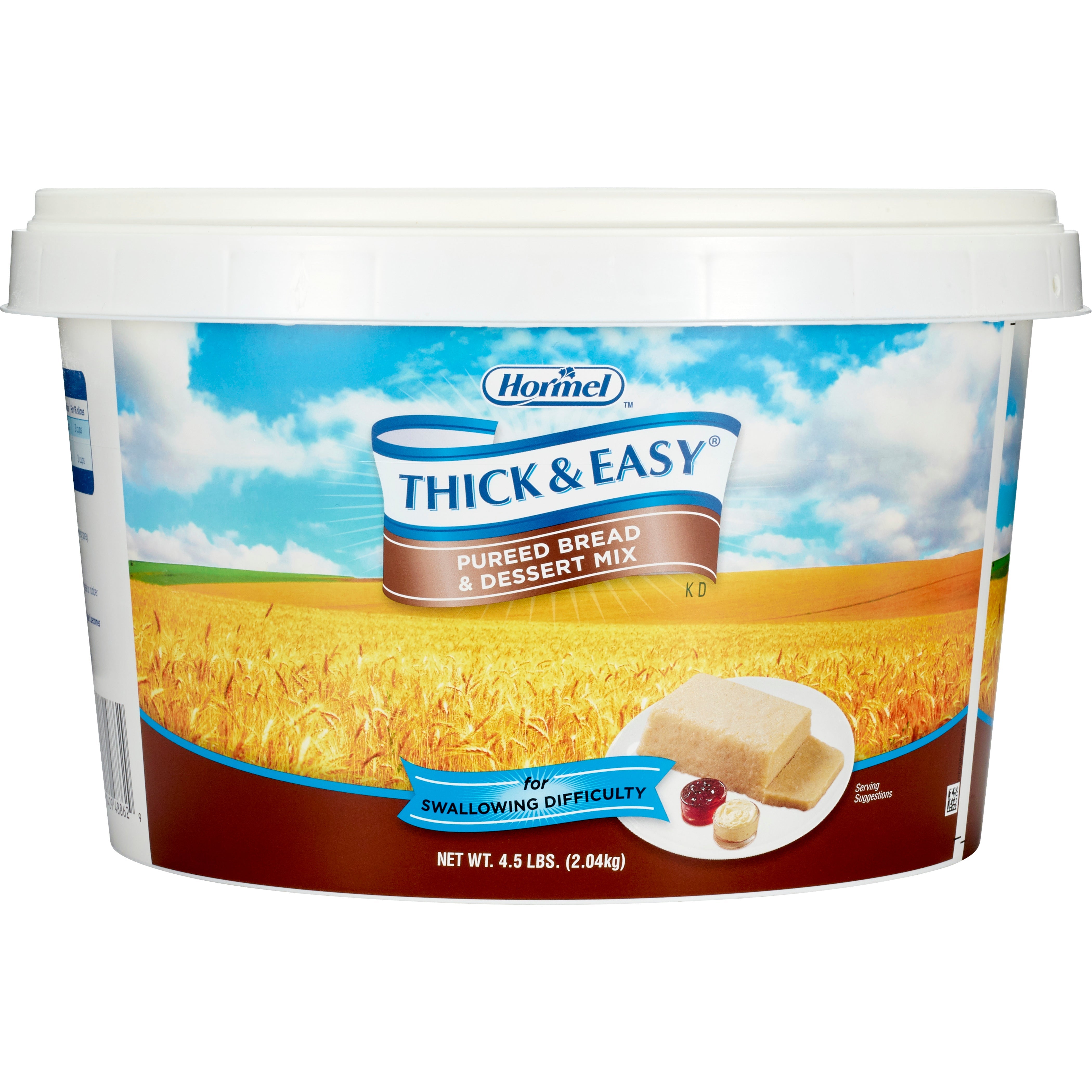 Lyons Magnus LLC Thick & Easy Ready to Mix Puree Bread Mix, 4.5 lb. Tub (2/CS) 