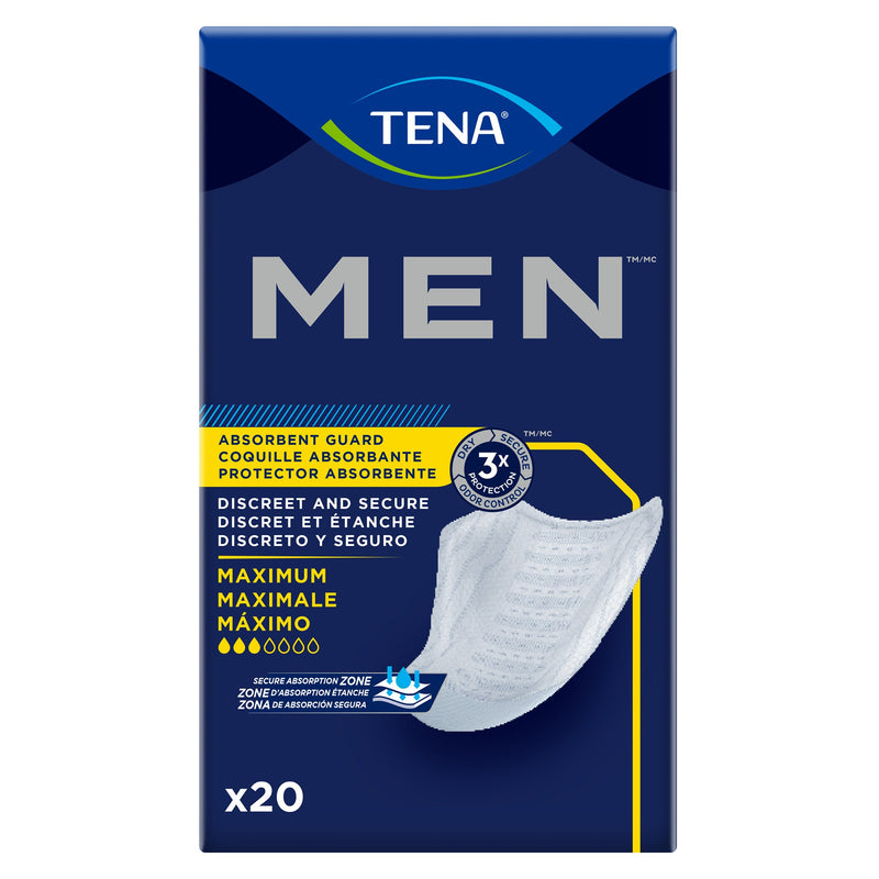 Essity HMS North America Inc Tena MEN Maximum Guards, Bladder Control Pad (120/CS)