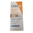 Loreal USA CeraVe Hydrating Mineral Sunscreen Medium Sheer Tint, SPF 30, 1.7-ounce Tube 