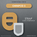 Veridian Healthcare LLC Sensor Overpatch CoverGuard Tan For Omnipod 5 Sensor (150/CS)