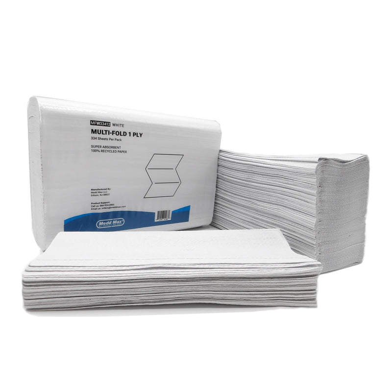 Paper Towel Medd Max Multi-Fold 8-1/2 X 9 Inch (Case of 4008) 