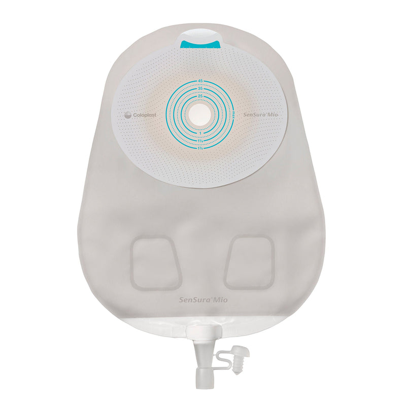 SenSura Mio Flat 1-Piece Transparent Ostomy Pouch, Trim to fit 10 – 45mm Stomas (Box of 10)
