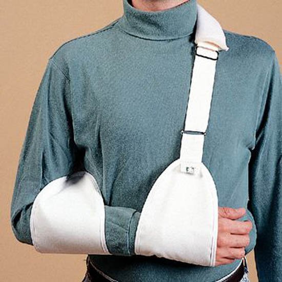 CVA Arm Sling with Shoulder Pad CVA Sling D-Ring / Slide Buckle Closure / Adjustable Strap Large / X-Large 
