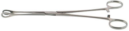BR Surgical FOERSTER Forceps, serrated, curved, 9½" 