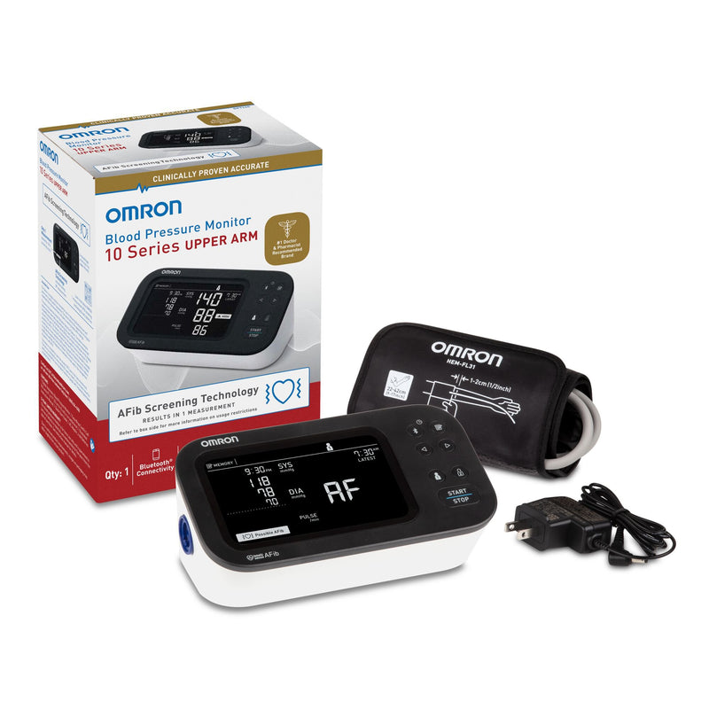 Emerson Healthcare Omron 10 Series Digital Blood Pressure Monitor with Bluetooth Connectivity (10/CS)