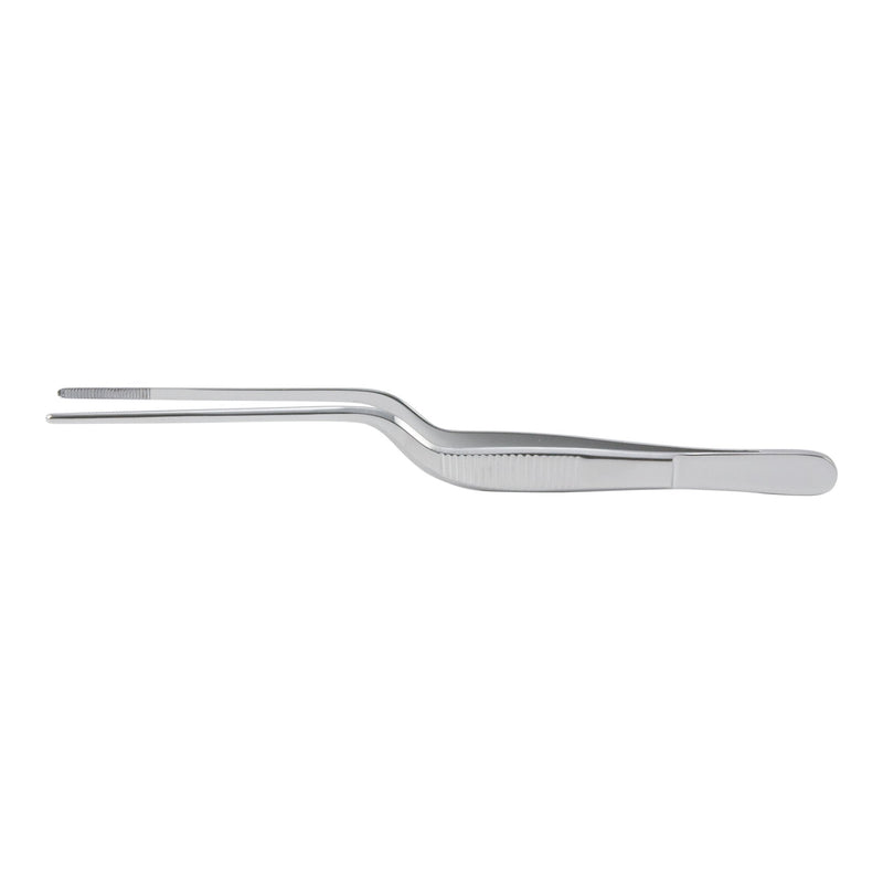 Ear Forceps McKesson Argent Lucae 5-1/2 Inch Length OR / Surgical Grade Stainless Steel NonSterile NonLocking Thumb Handle Straight Delicate, Serrated Tips 