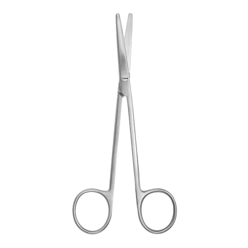 Dissecting Scissors McKesson Argent Metzenbaum 5-1/2 Inch Length Surgical Grade Stainless Steel NonSterile Finger Ring Handle Curved Blunt Tip / Blunt Tip (Each)