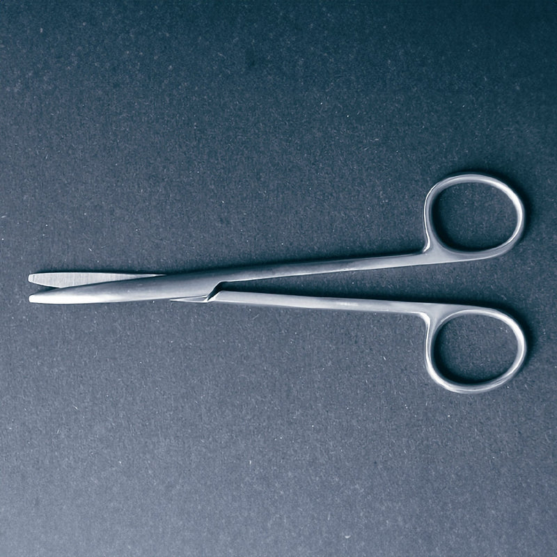 Dissecting Scissors McKesson Argent Metzenbaum 7 Inch Length Surgical Grade Stainless Steel NonSterile Finger Ring Handle Straight 