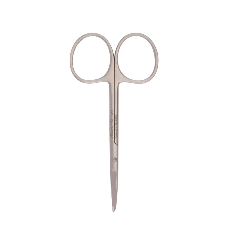 Stitch Scissors McKesson Argent Spencer 3-1/2 Inch Length OR / Surgical Grade Stainless Steel Finger Ring Handle Straight Blunt Tip / Blunt Tip (Each)