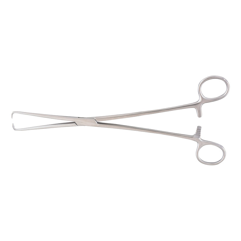 Tenaculum Forceps McKesson Argent Schroeder-Braun 9-3/4 Inch Length OR / Surgical Grade German Stainless Steel NonSterile Locking Finger Ring Handle Straight 1 X 1 Prongs 