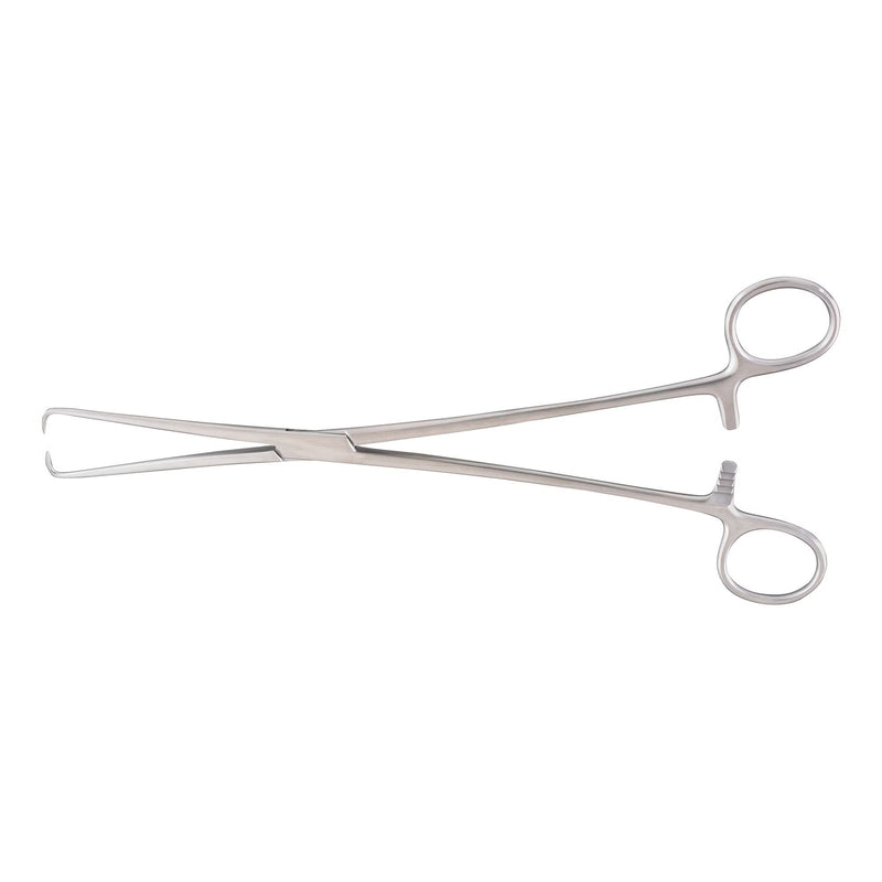 Tenaculum Forceps McKesson Argent Schroeder-Braun 9-3/4 Inch Length OR / Surgical Grade German Stainless Steel NonSterile Locking Finger Ring Handle Straight 1 X 1 Prongs 
