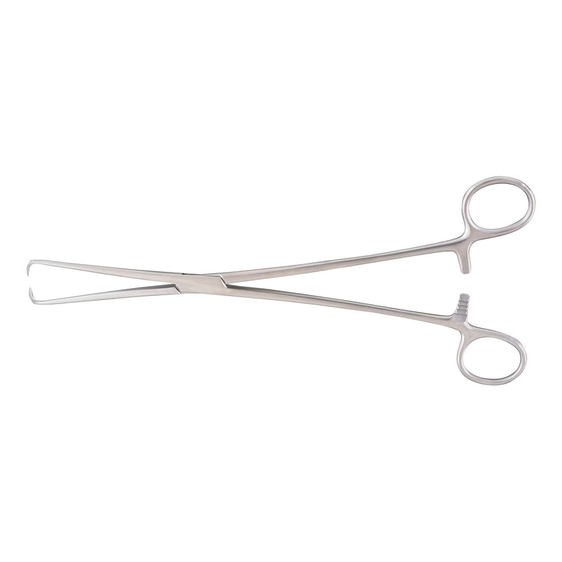 Tenaculum Forceps McKesson Argent Schroeder-Braun 9-3/4 Inch Length OR / Surgical Grade German Stainless Steel NonSterile Locking Finger Ring Handle Straight 1 X 1 Prongs (Each)