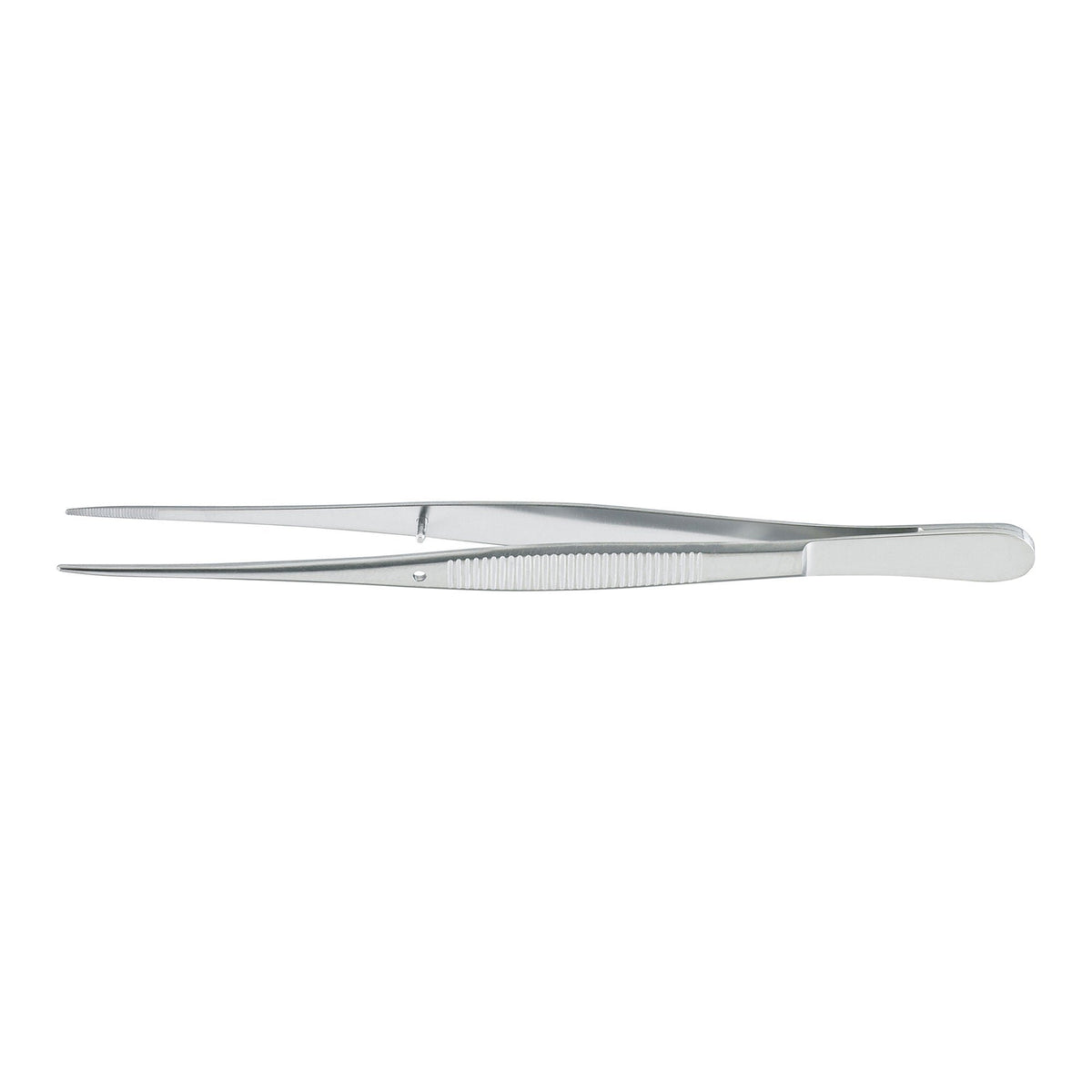 Dressing Forceps McKesson Argent Semken 5 Inch Length OR / Surgical Grade German Stainless Steel NonSterile NonLocking Thumb Handle Straight Serrated Tips (Each)