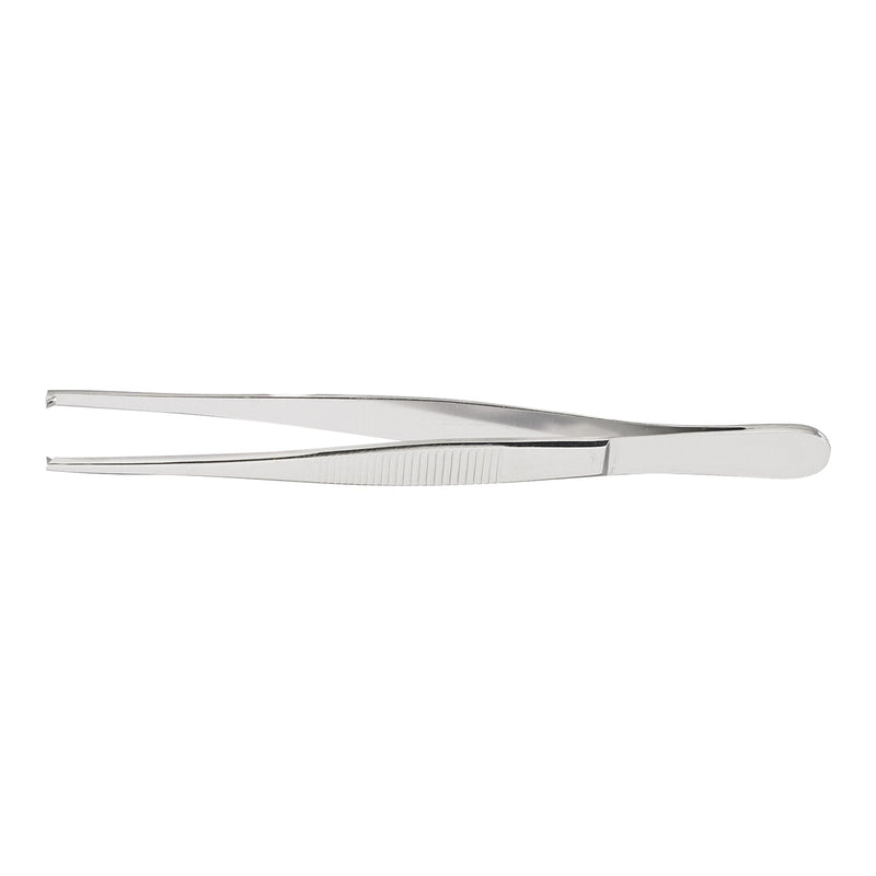 Tissue Forceps McKesson Argent 5 Inch Length OR / Surgical Grade German Stainless Steel NonSterile NonLocking Thumb Handle Straight 2 X 2 Teeth 