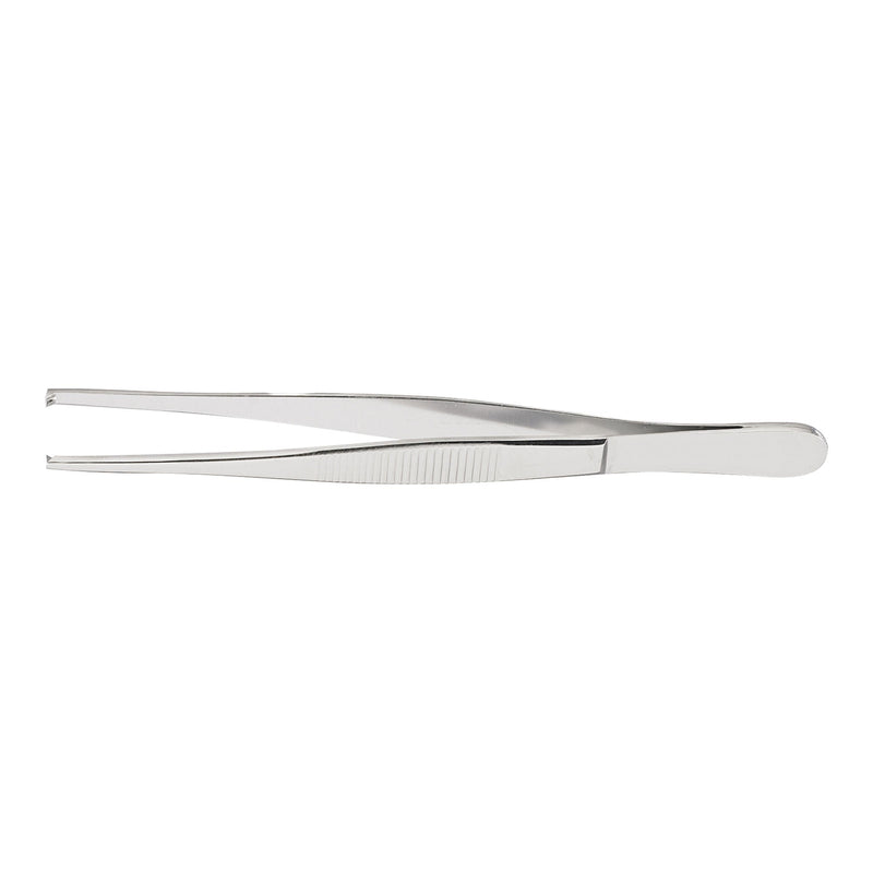 Tissue Forceps McKesson Argent 5-1/2 Inch Length OR / Surgical Grade German Stainless Steel NonSterile NonLocking Thumb Handle Straight 1 X 2 Teeth (Each)